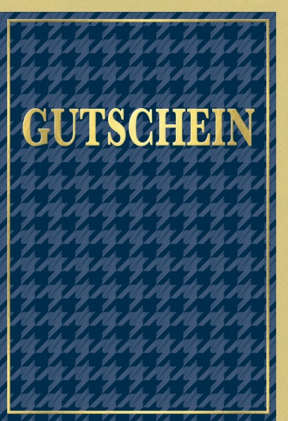 Klappkarte Geldbrief Gutschein, DIN C6